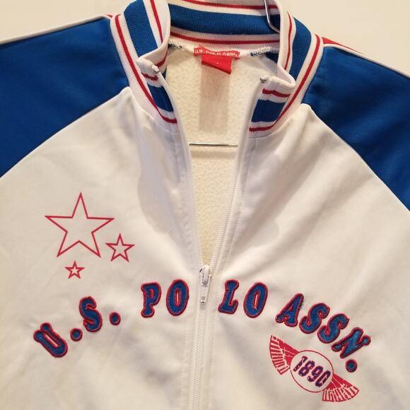 US Polo Assn. Kids Athletic Jacket Size M /8 - Picture 3 of 6